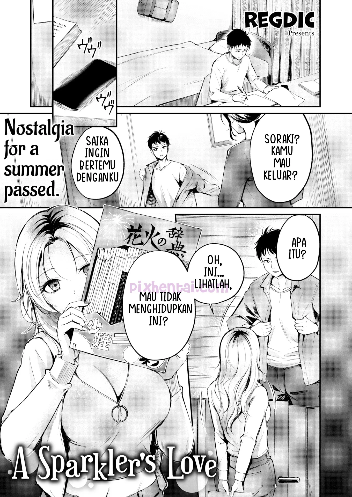 Komik hentai xxx manga sex bokep A Sparklers Love Nostalgia for a summer passed 1